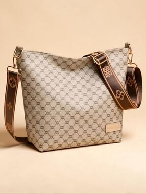 Classy Logo Shoulder Bag